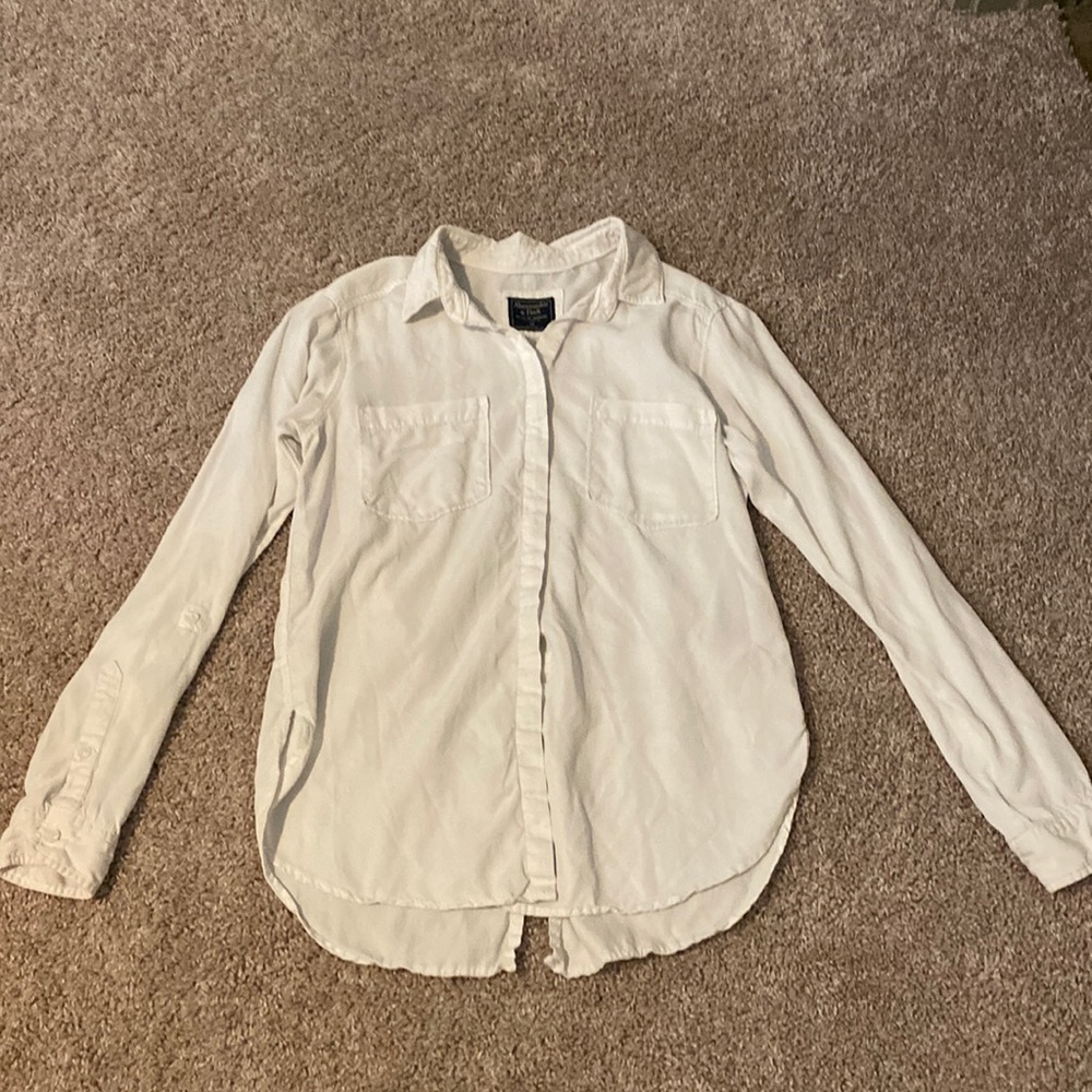 White button up long sleeve
